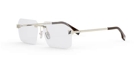 ley fendi occhiale|Fendi Sky FE50035U Rectangle Glasses .